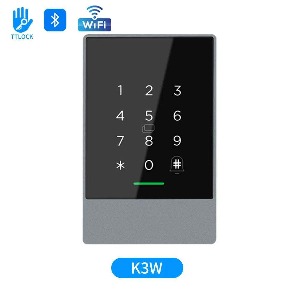 Smart WiFi & Bluetooth Door Lock Keypad with App Control Access-K3QW