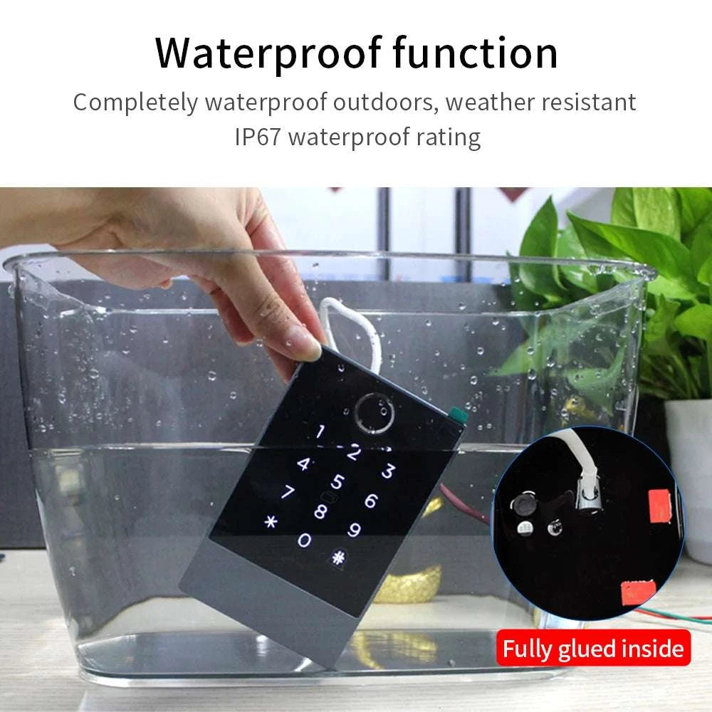 Smart WiFi & Bluetooth Door Lock Keypad with App Control Access-K3QW