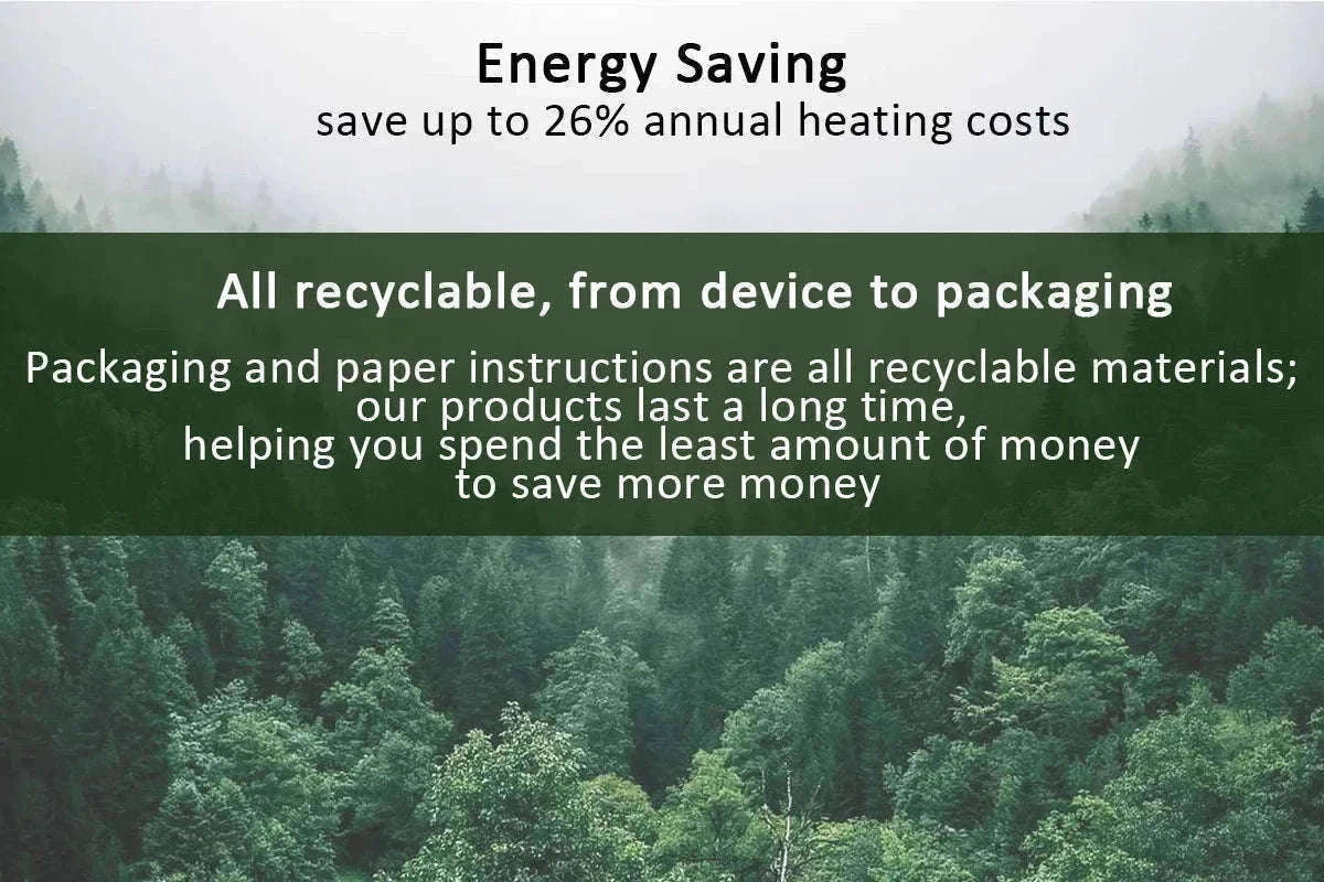Smart WiFi Thermostat for Floor Heating-WiFi(Black) / Wireless