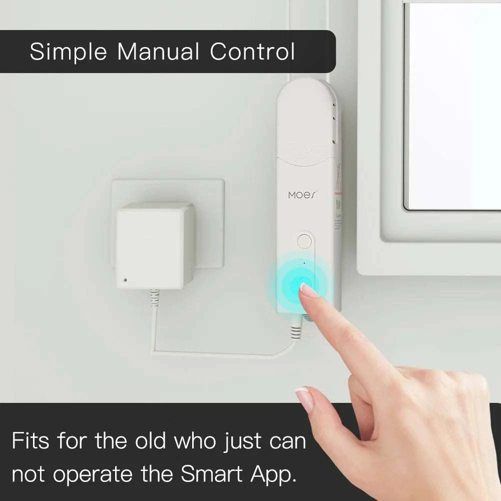 Smart ZigBee Motorized Blind Drive with App & Voice Control-Type-C port 1 PC / United States