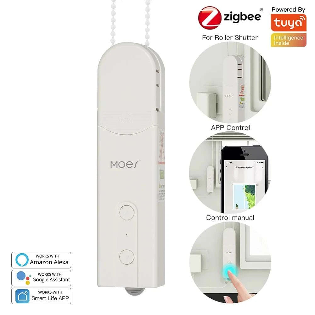 Smart ZigBee Motorized Blind Drive with App & Voice Control-Type-C port 1 PC / United States