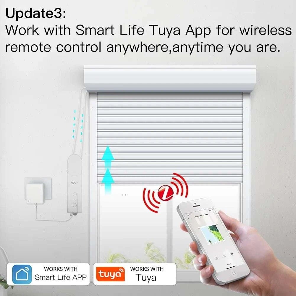 Smart ZigBee Motorized Blind Drive with App & Voice Control-Type-C port 1 PC / United States