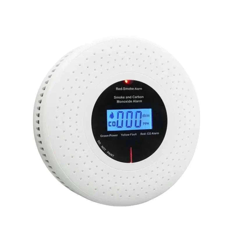 Smoke and Carbon Monoxide Detector with LCD Display-1-PACK / China Mainland