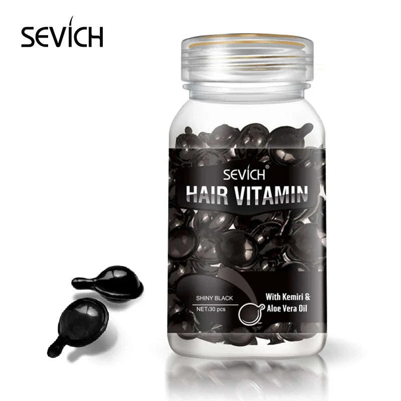 Smooth Silky Hair Vitamin Capsule Keratin Complex Oil-Repair damaged hair / CHINA