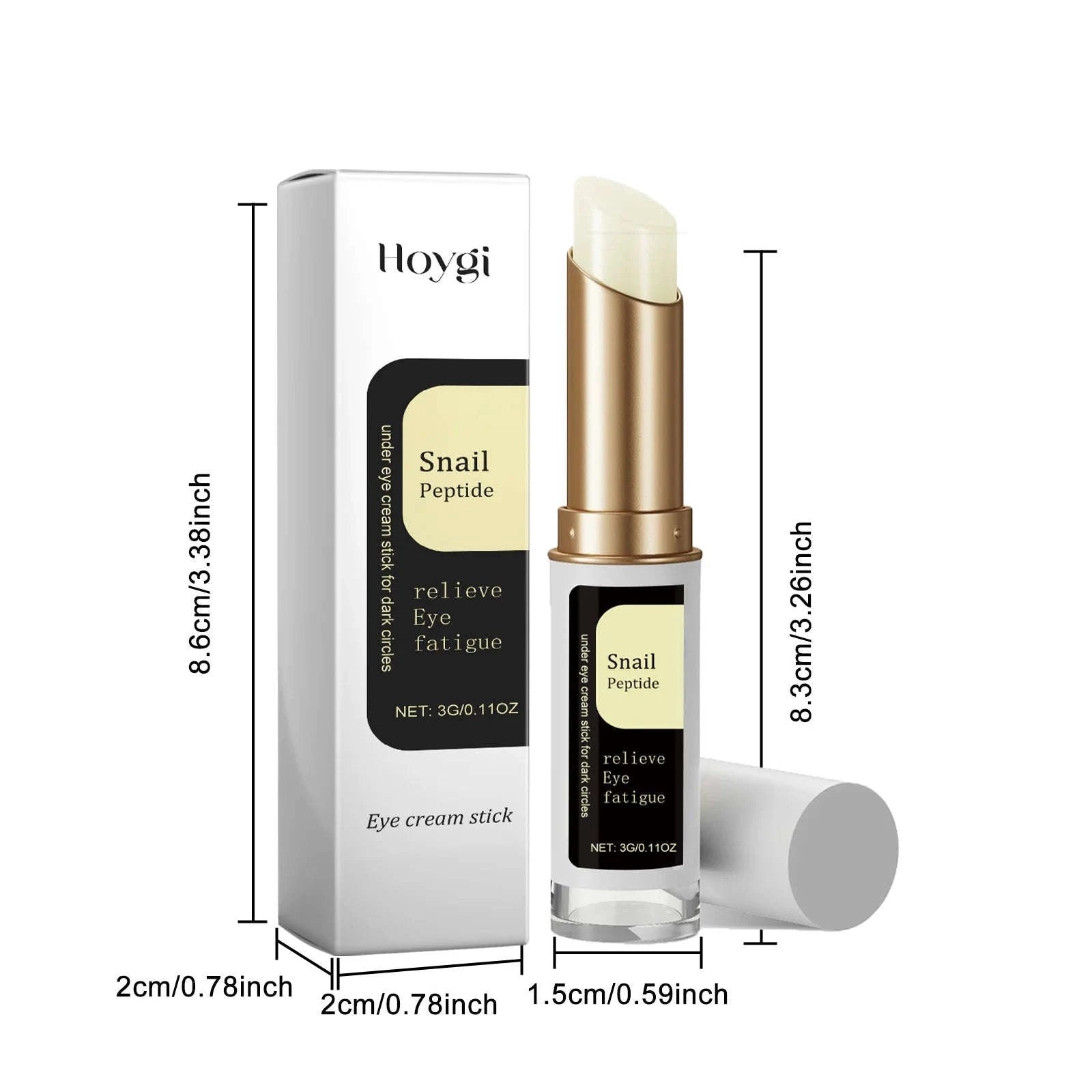 Snail Essence Eye Cream Stick for Dark Circles & Fine Lines-Default Title