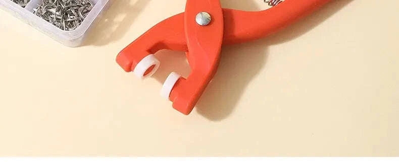 Snap Button Kit with Hand Pliers-A
