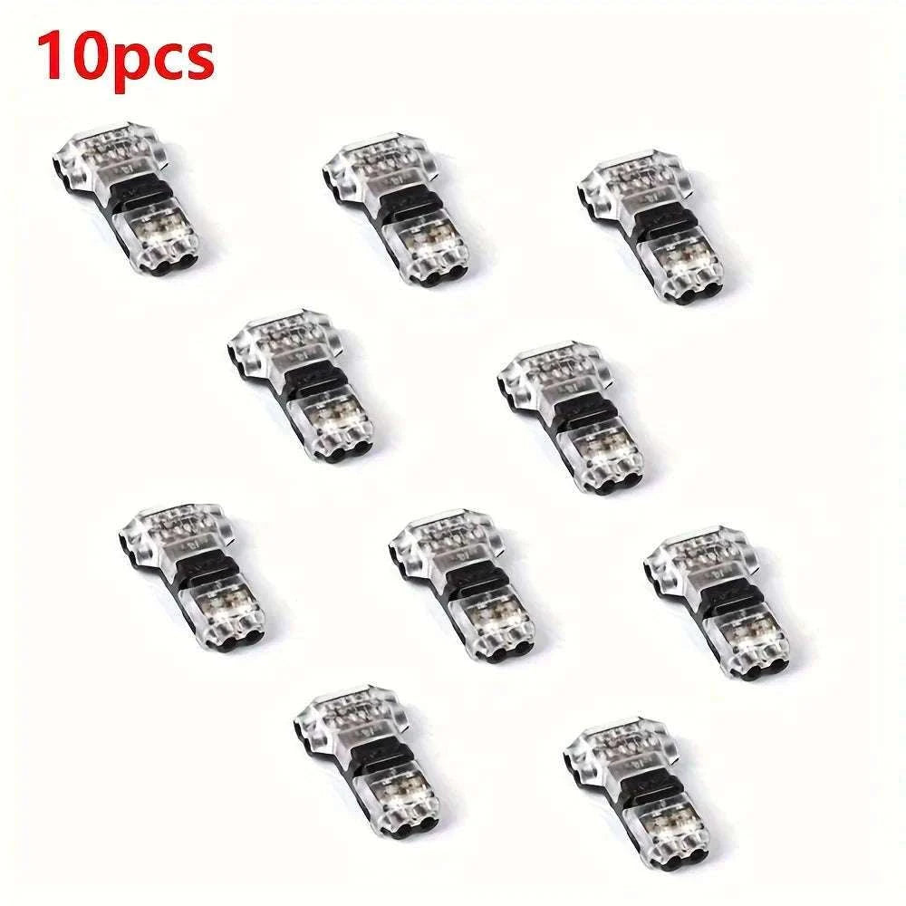 Snap-In Wire Connector T2 Quick Terminal Joiners-5pcs