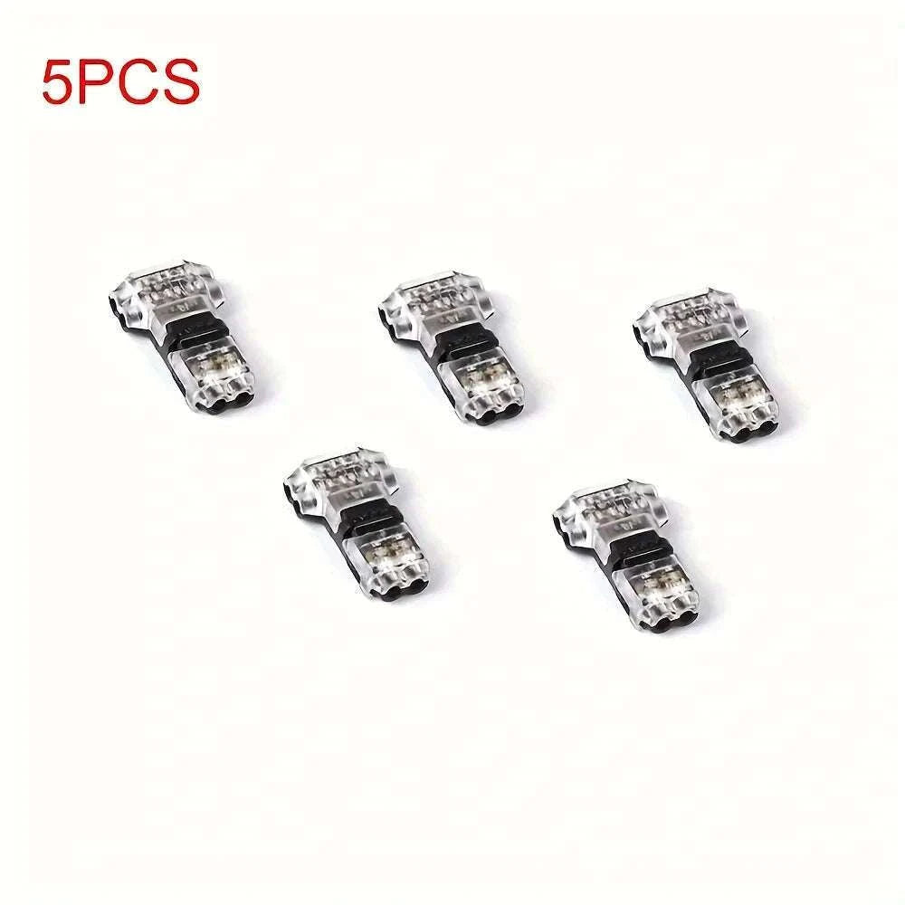 Snap-In Wire Connector T2 Quick Terminal Joiners-5pcs