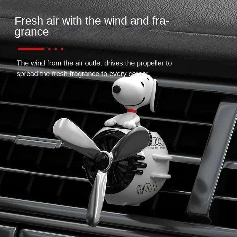 Snoopy Car Air Freshener Clip for a Cute, Fresh Cabin-B-Ocean flavor