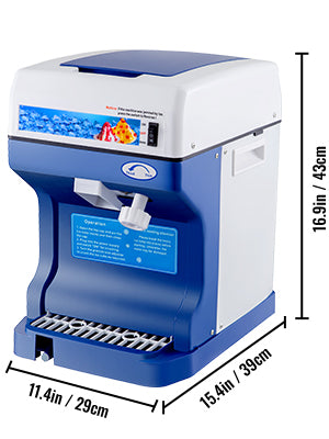Electric Ice Shaver Machine with Adjustable Ice Fineness