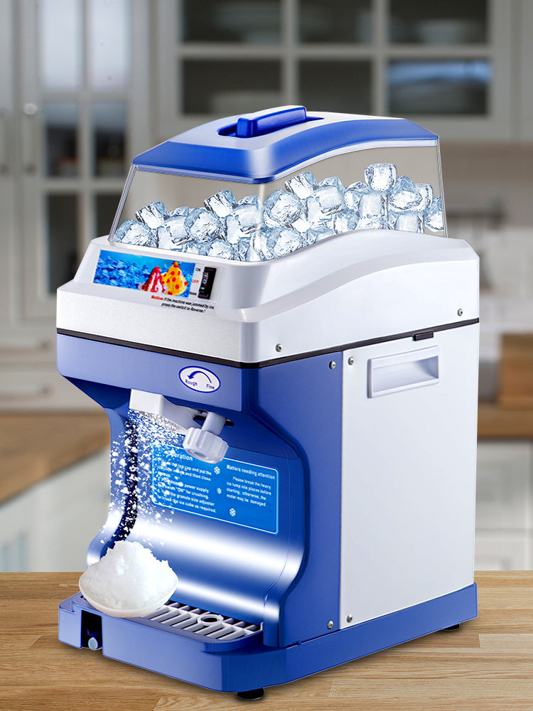 Commercial Ice Shaver 441 lbs/h Electric Snow Cone Machine 5L Hopper