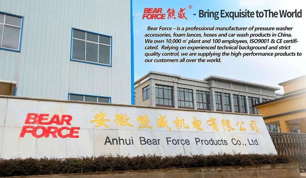 Snow Foam Cannon for Pressure Washer with 1L Bottle and Adapter Options-For Quick Plug / China Mainland