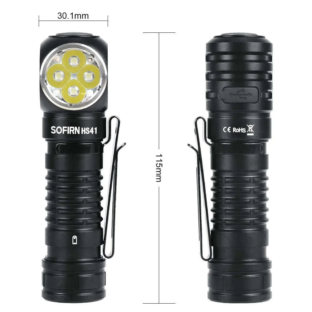 SOFIRN HS41 4000 Lumen Rechargeable LED Headlamp-with 21700 battery / United States / 5000K