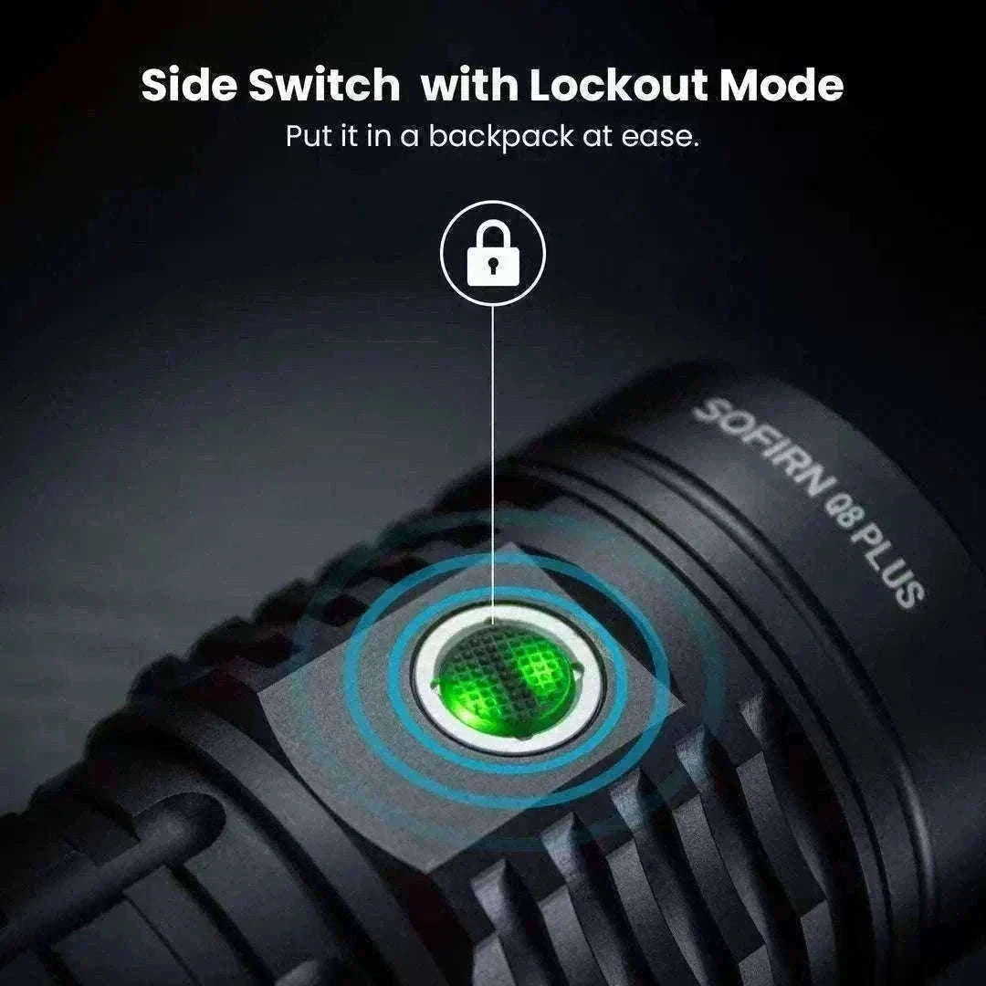 Sofirn Q8 Plus 16000 Lumen Rechargeable LED Flashlight USB-C-5000K-5300K / United States