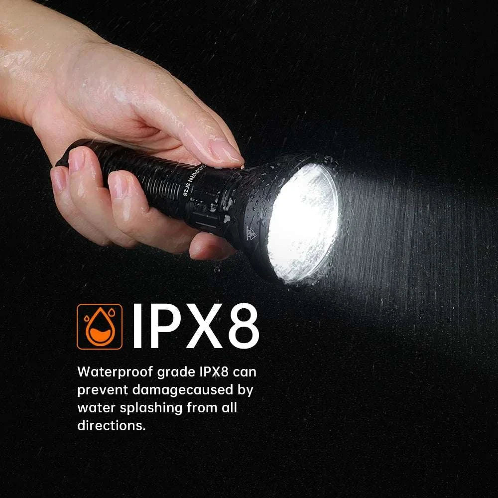 Sofirn SF26 2000 Lumen Tactical Flashlight USB-C Rechargeable-