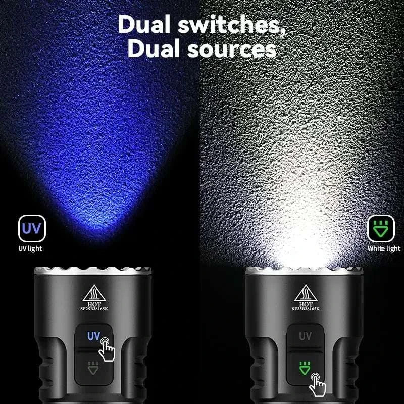 Sofirn SR23 3300LM Dual Light Flashlight with UV 365nm USB-C-6500-7000K / Poland