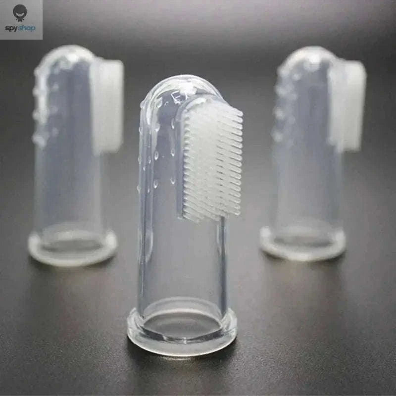 Soft Pet Finger Toothbrush for Dogs and Cats-3 colors