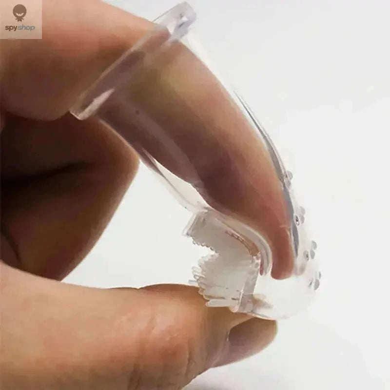 Soft Pet Finger Toothbrush for Dogs and Cats-3 colors