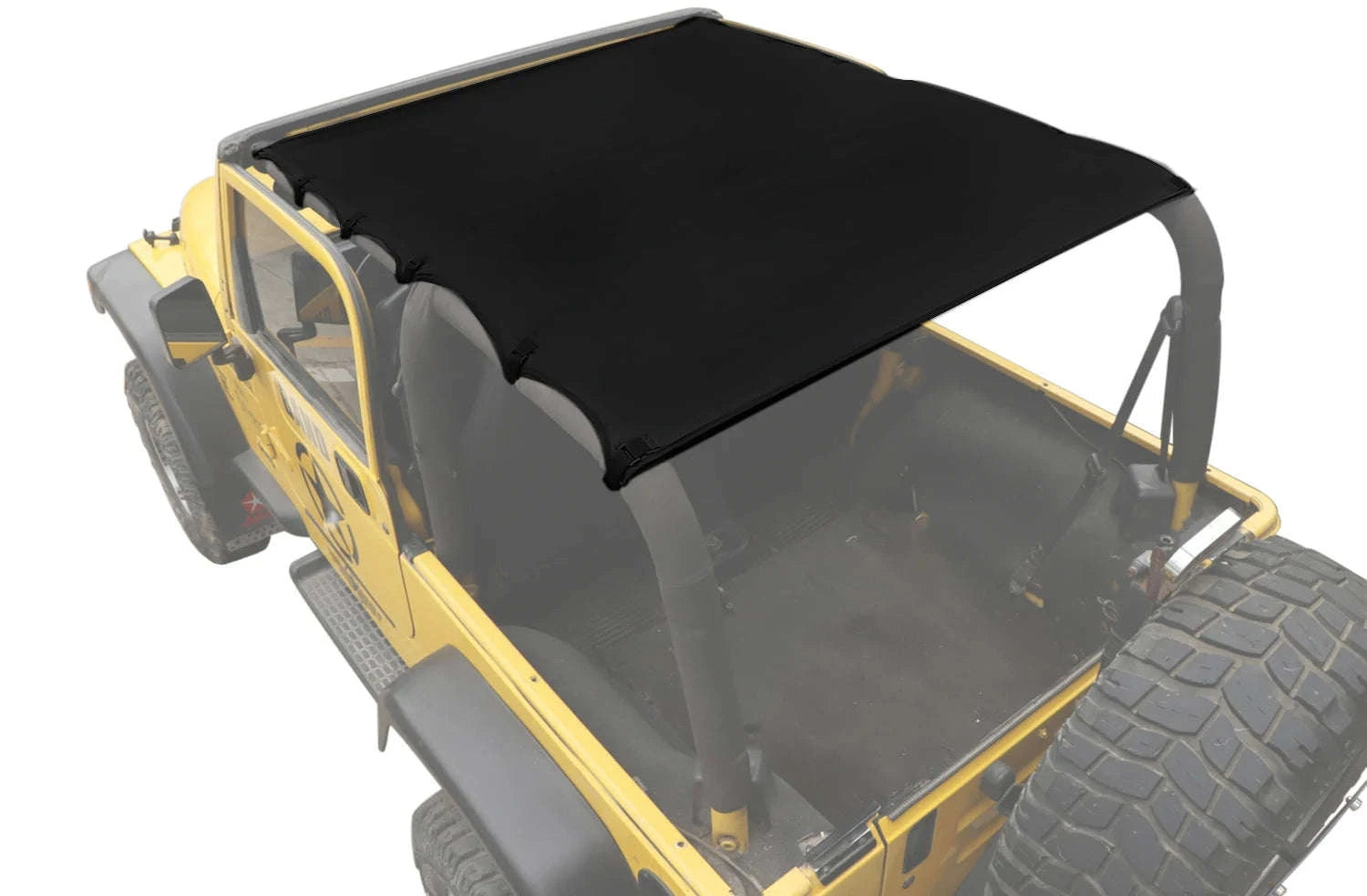 Soft Roof Top Cover Extended Bikini Top for TJ 1997-2006-