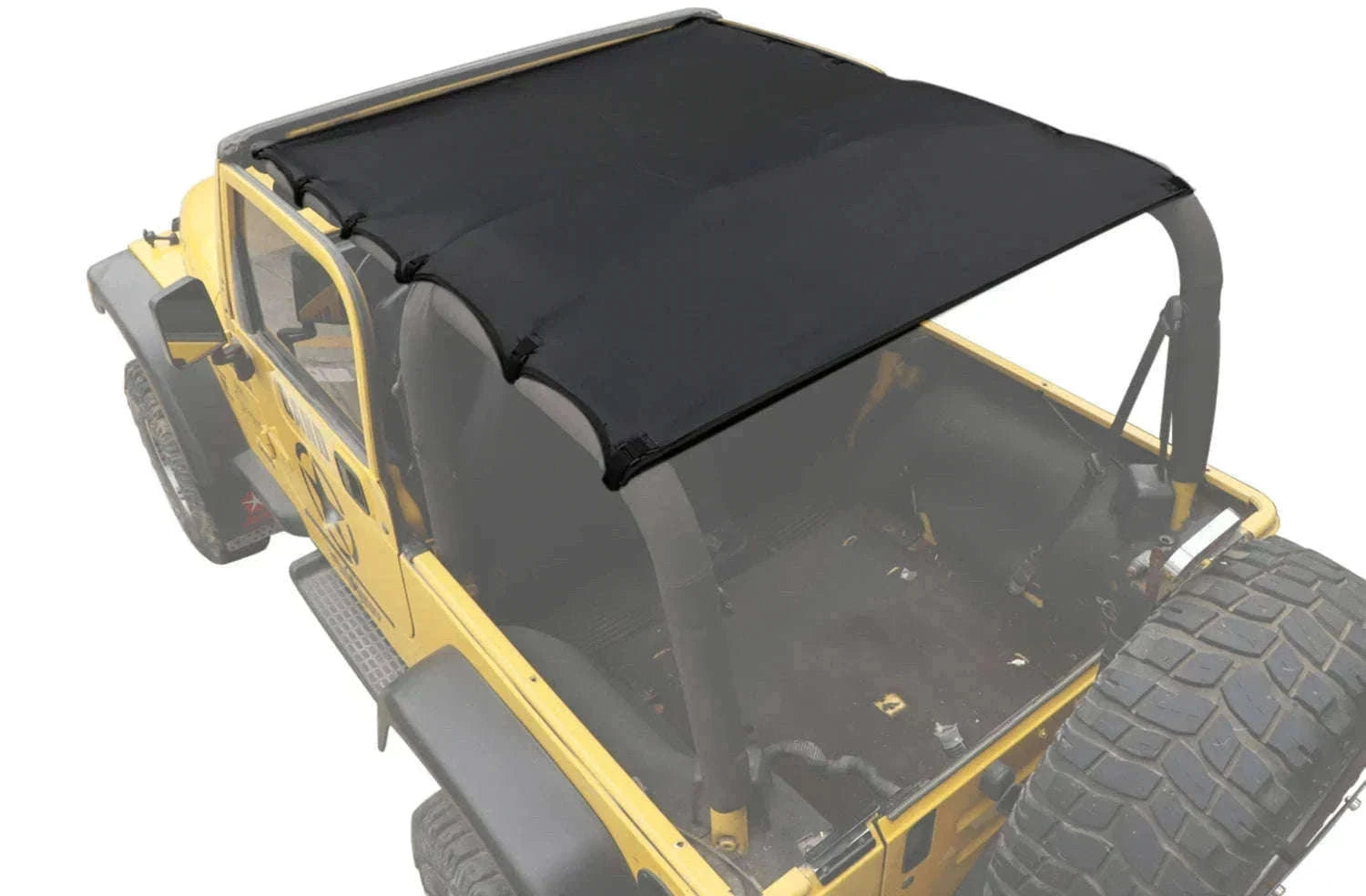 Soft Roof Top Cover Extended Bikini Top for TJ 1997-2006-Leather