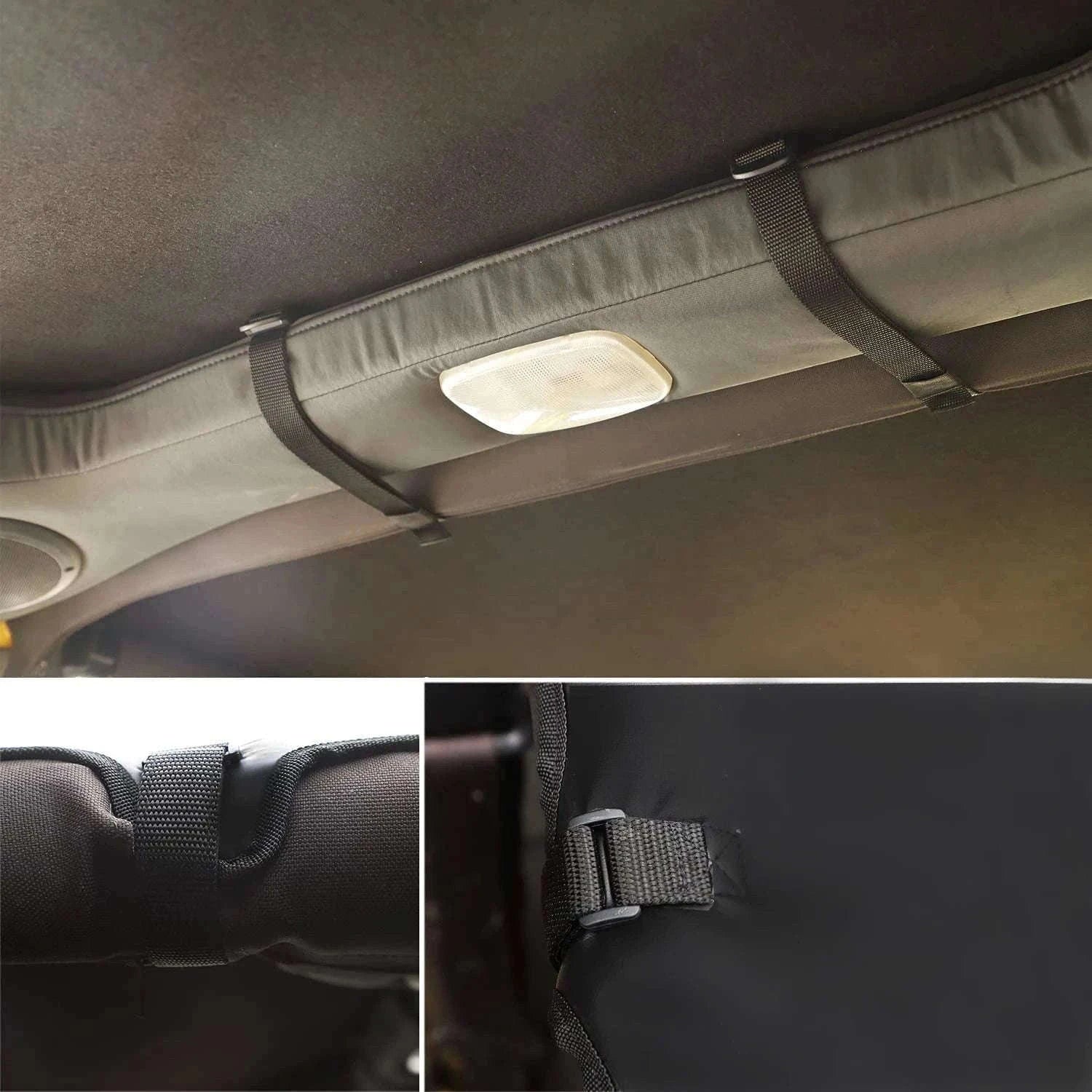 Soft Roof Top Cover Extended Bikini Top for TJ 1997-2006-Leather