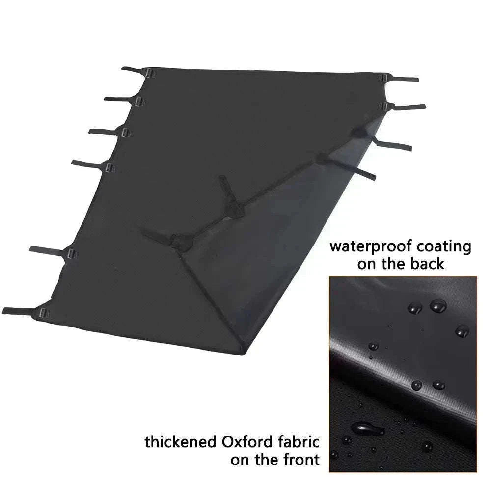 Soft Roof Top Cover Extended Bikini Top for TJ 1997-2006-Leather