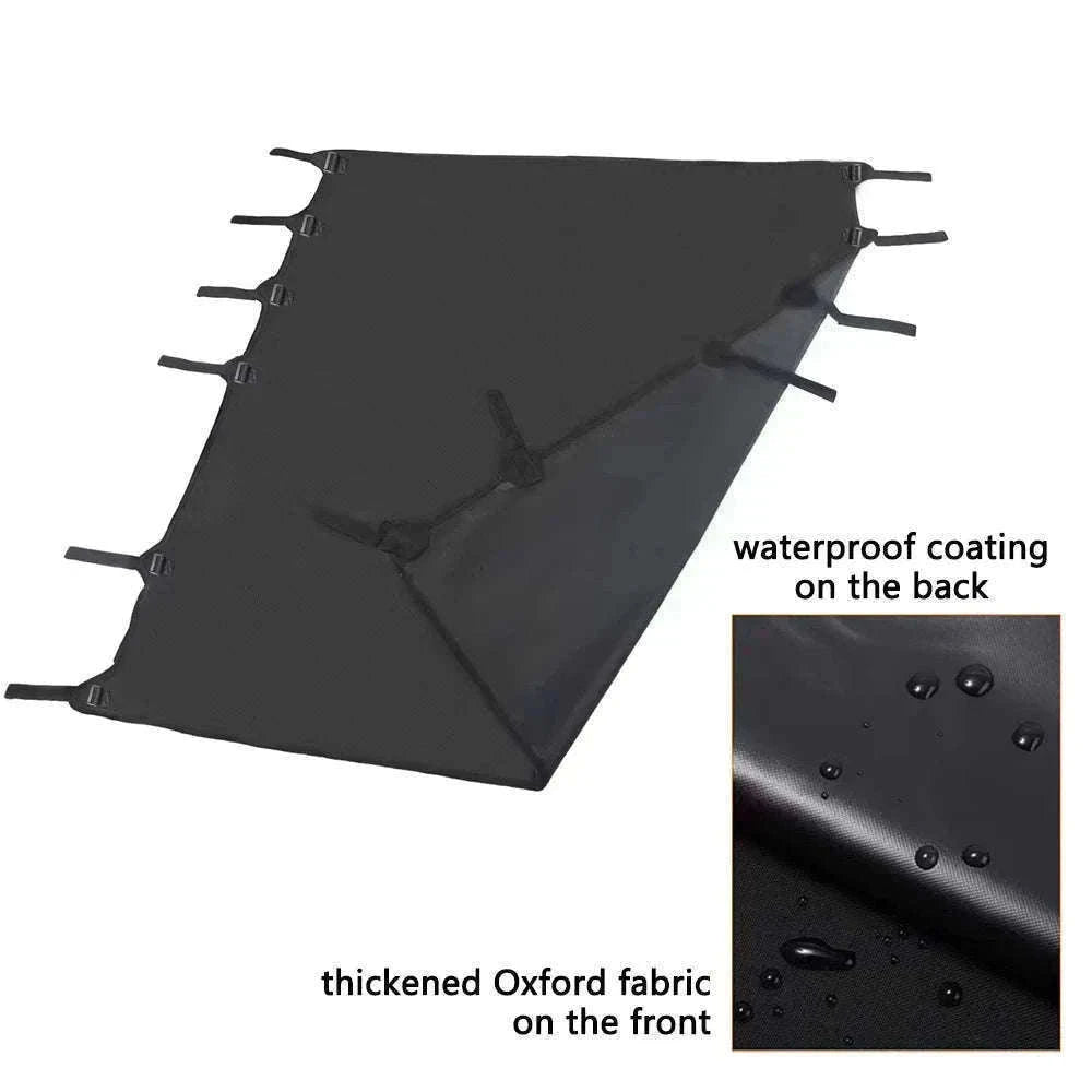 Soft Roof Top Cover Extended Bikini Top for TJ 1997-2006-Leather