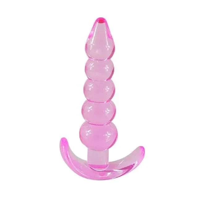Soft Silicone Anal Plug for Prostate Massage and Comfort-Pink / China Mainland