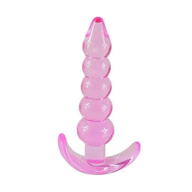 Soft Silicone Anal Plug for Prostate Massage and Comfort-Pink / China Mainland