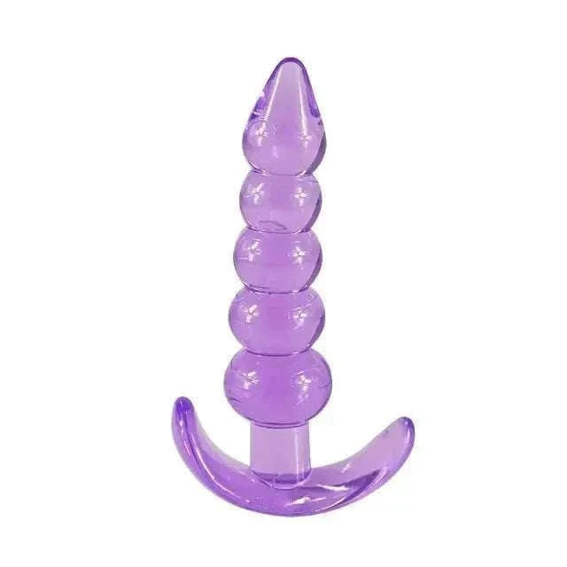 Soft Silicone Anal Plug for Prostate Massage and Comfort-Pink / China Mainland