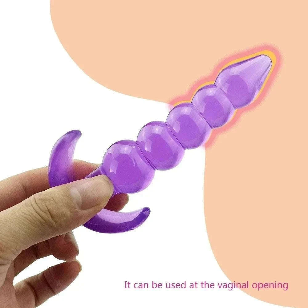 Soft Silicone Anal Plug for Prostate Massage and Comfort-Pink / China Mainland