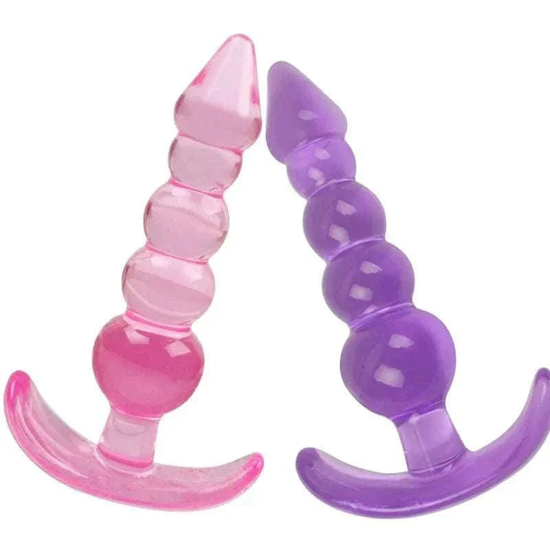 Soft Silicone Anal Plug for Prostate Massage and Comfort-Pink / China Mainland