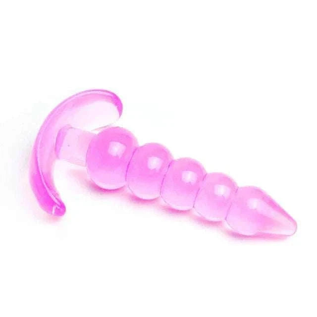 Soft Silicone Anal Plug for Prostate Massage and Comfort-Pink / China Mainland