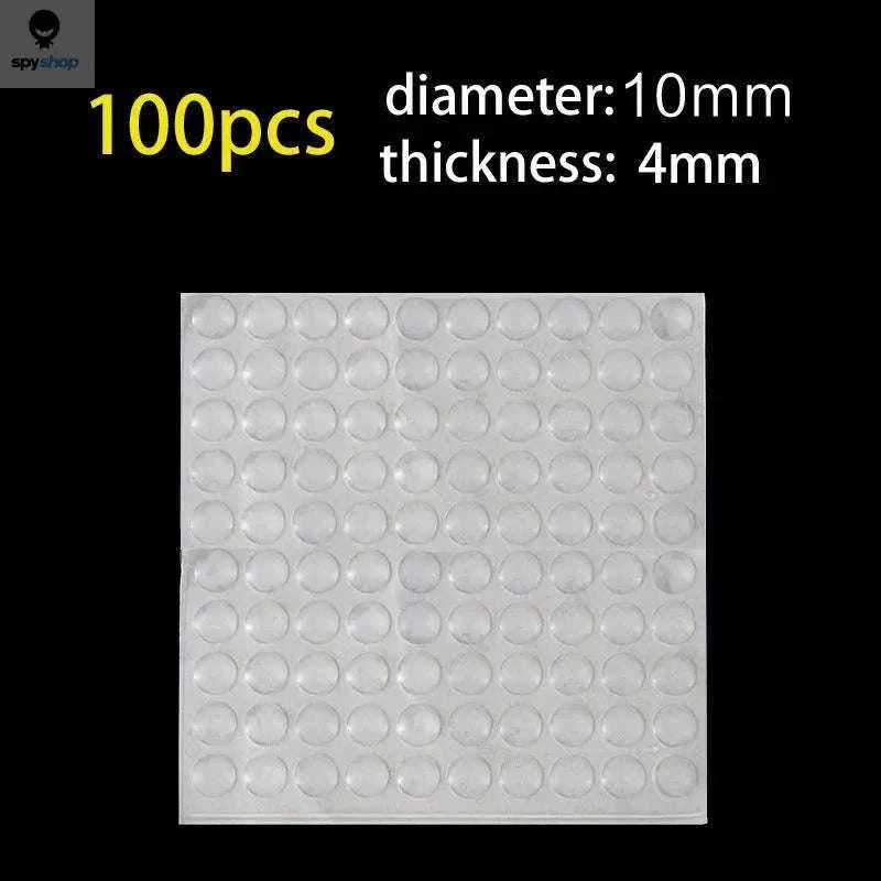 Soft Silicone Anti-Slip Bumper Pads for Furniture Protection-OD 15X2mmX36PCS