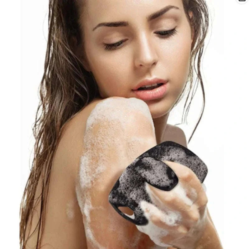 Soft Silicone Bath Brush-GRAY