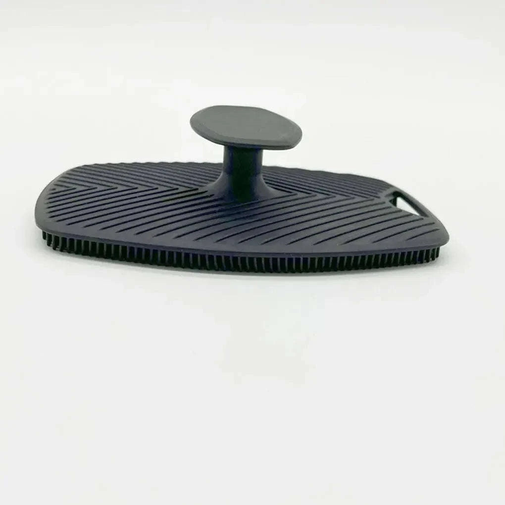 Soft Silicone Bath Brush-GRAY