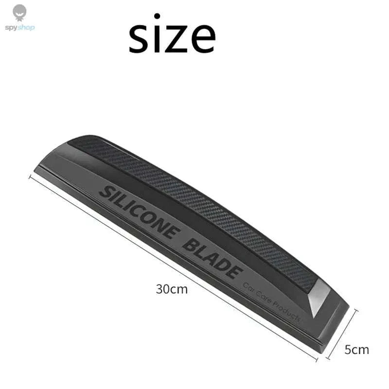 Soft Silicone Car Squeegee – Non-Scratch, Fast-Drying Vehicle Cleaner-Black
