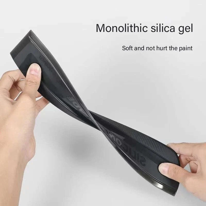 Soft Silicone Car Water Wiper Squeegee-Wash Wiper-Black