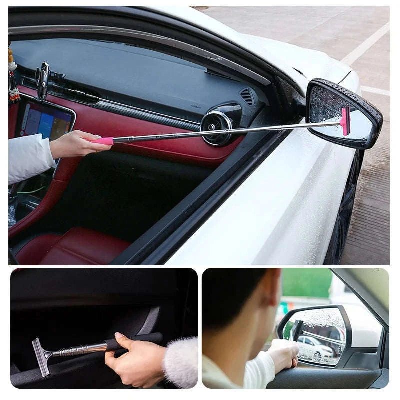 Soft Silicone Car Water Wiper Squeegee-Wash Wiper-Black