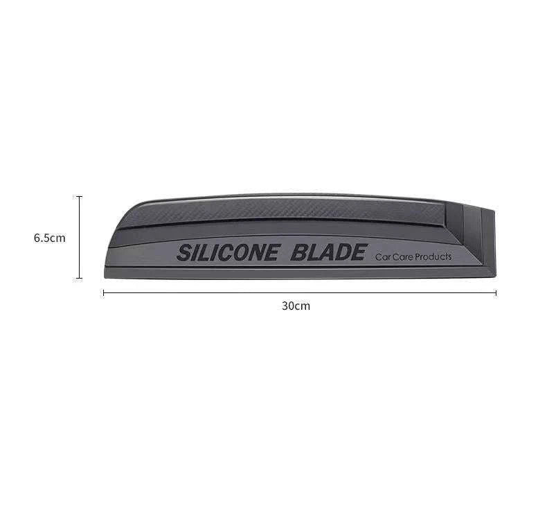 Soft Silicone Car Water Wiper Squeegee-Wash Wiper-Black