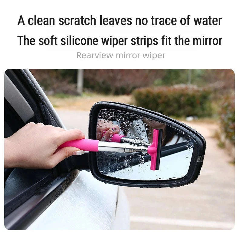 Soft Silicone Car Water Wiper Squeegee-Wash Wiper-Black