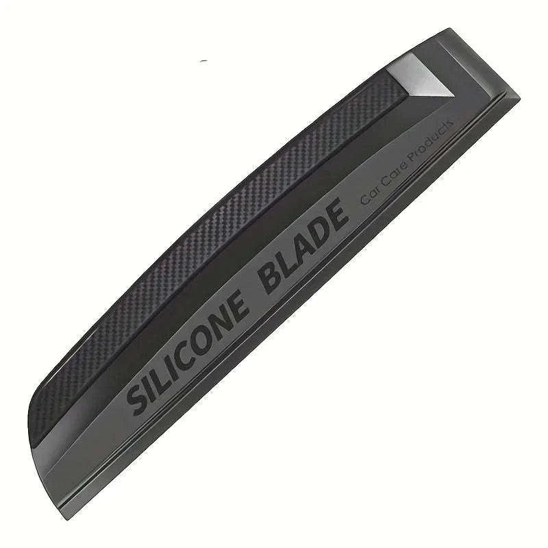 Soft Silicone Car Water Wiper Squeegee-Wash Wiper-Black