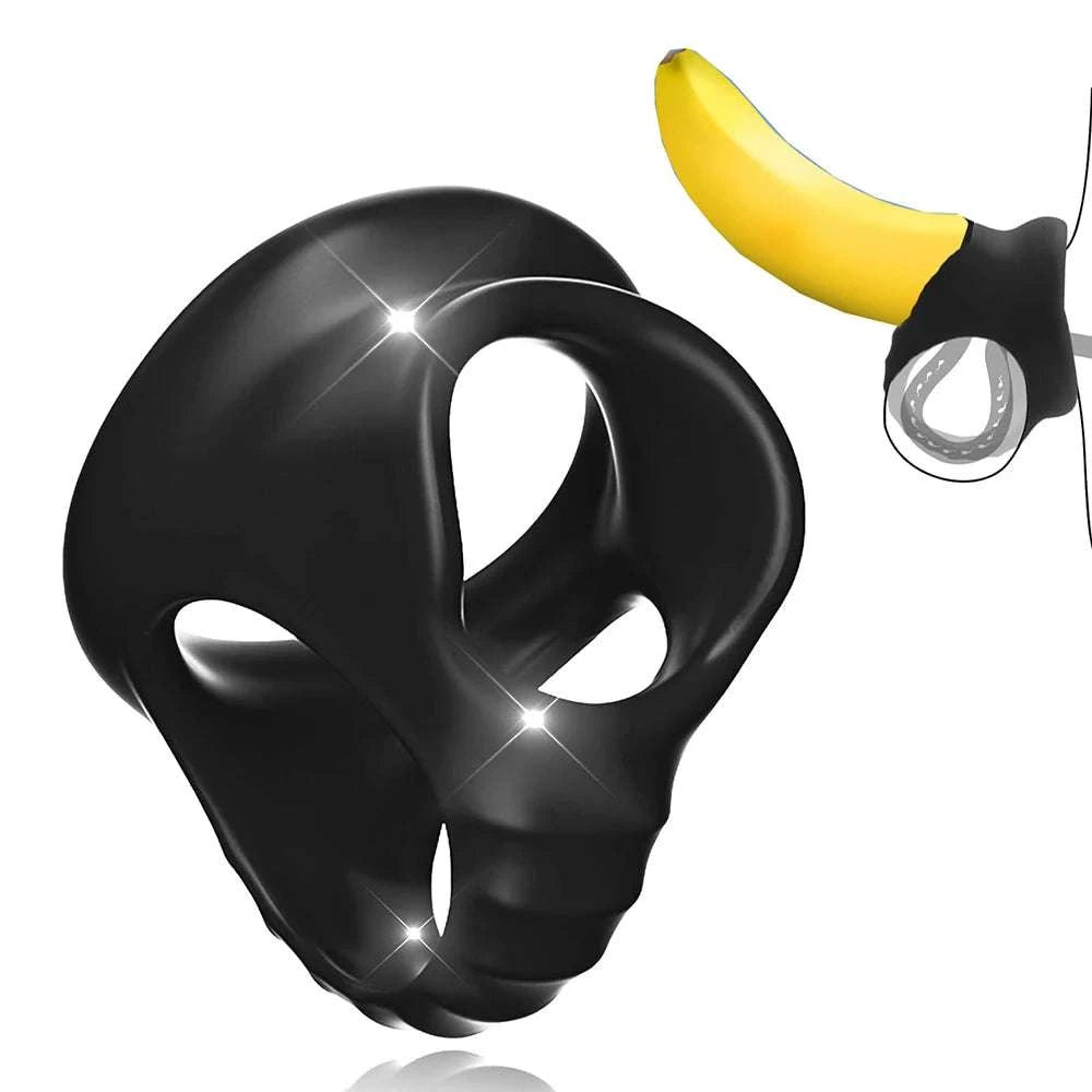 Soft Silicone Cock Ring for Men – Non-Vibrating Delay Support-black / United States