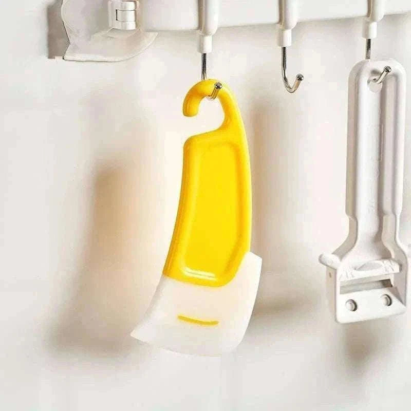 Soft Silicone Kitchen Scraper & Cleaning Spatula for Daily Cleanup-1Pc