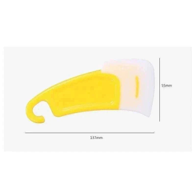 Soft Silicone Kitchen Scraper & Cleaning Spatula for Daily Cleanup-1Pc