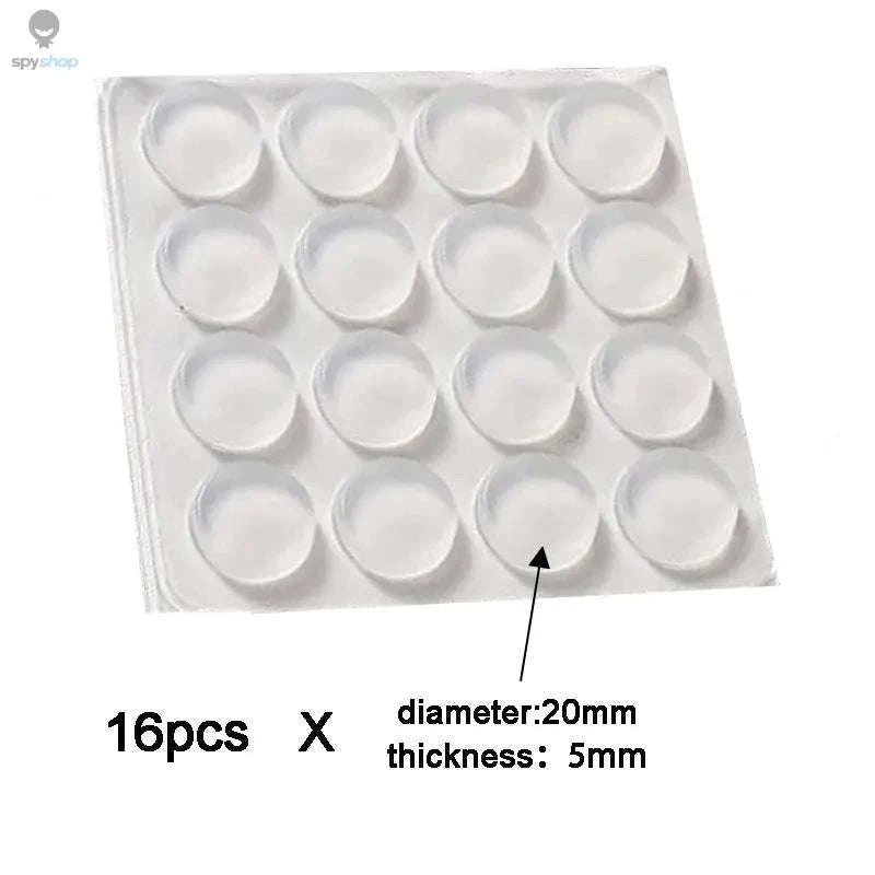Soft Silicone Rubber Anti-Slip Bumpers Feet Pads-OD 20X2mmX36PCS