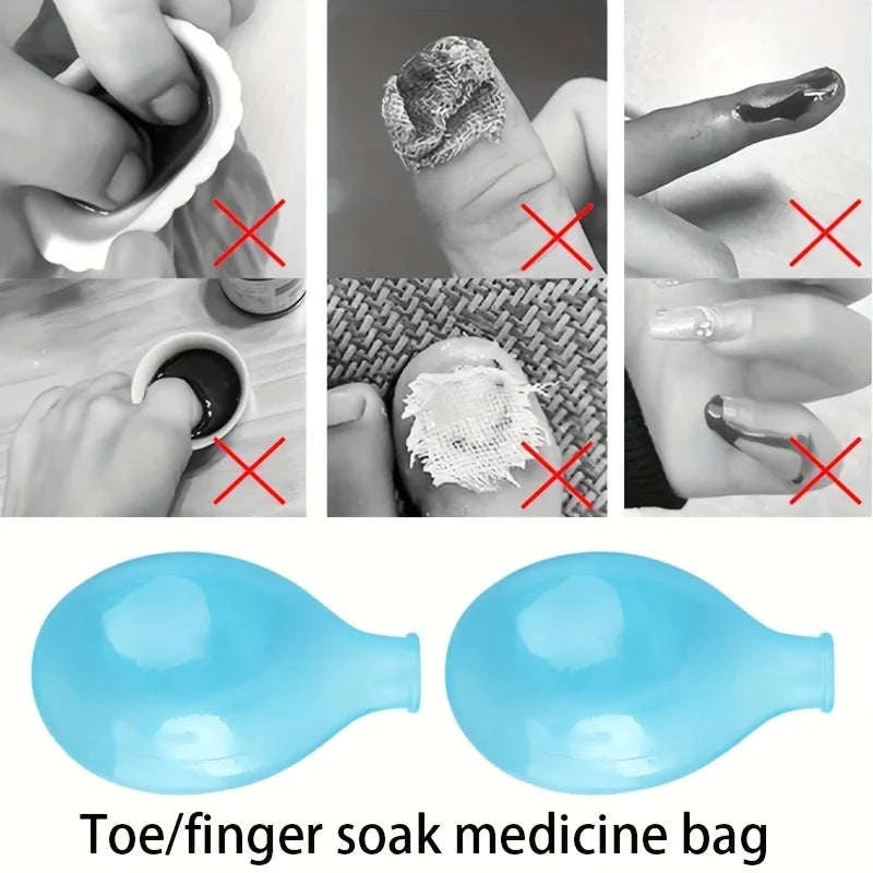 Soft Silicone Toe Sleeves Toe Protectors-L