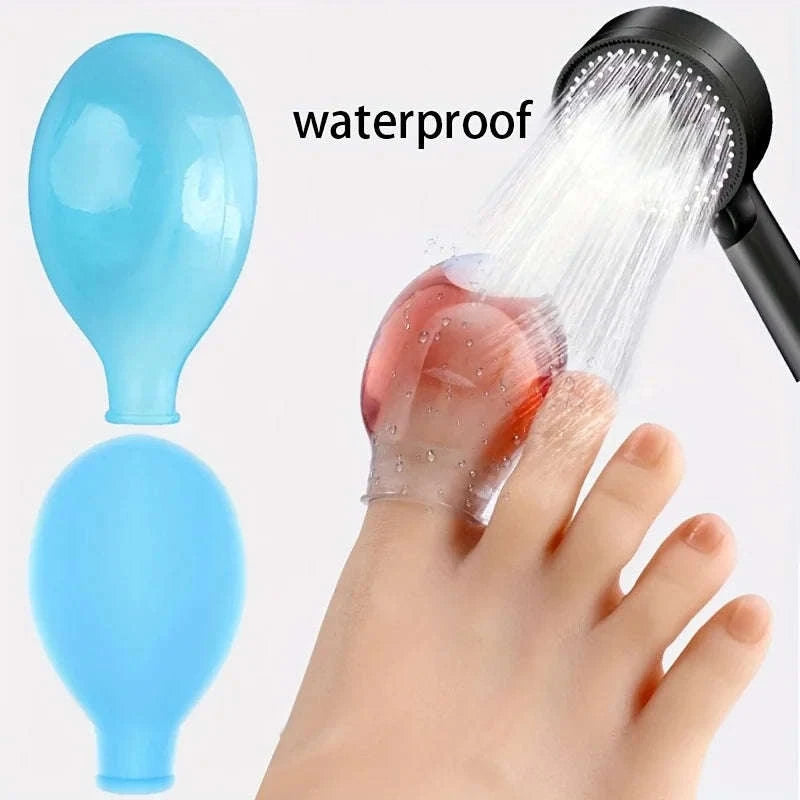 Soft Silicone Toe Sleeves Toe Protectors-L
