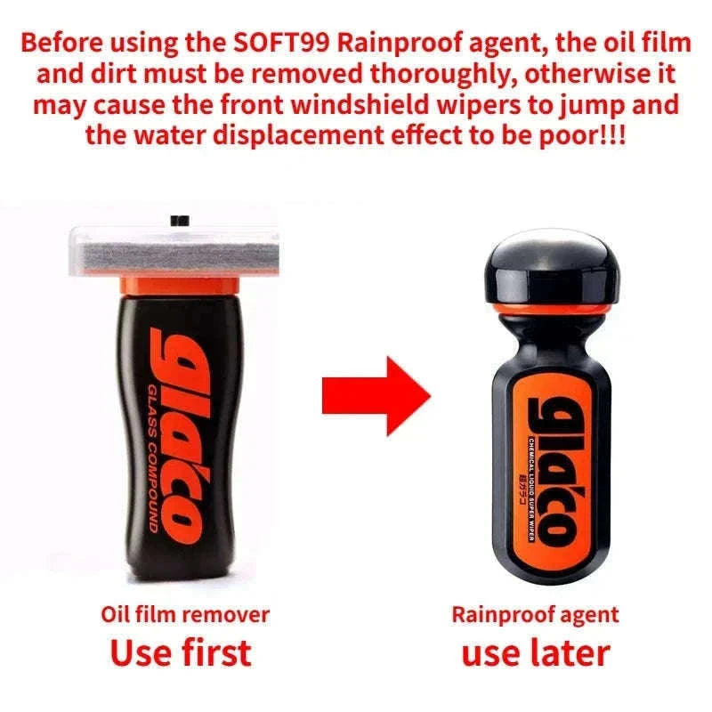 Soft99 Glaco 100ml Rain Repellent and Oil Film Remover-