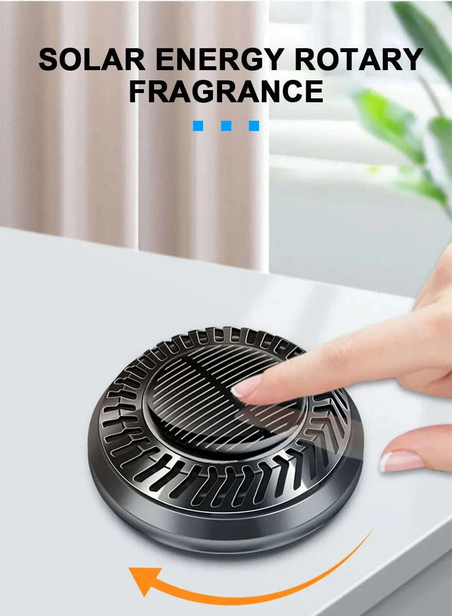 Solar Air Freshener for Car Dashboard-1 essential oil